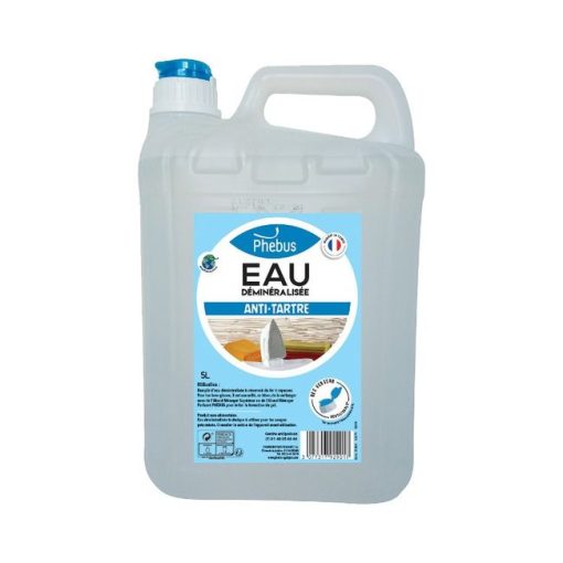 EAU DÉMINÉRALISÉE
