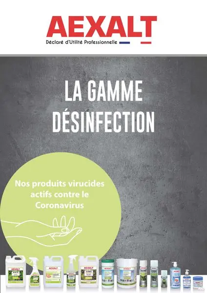 Télécharger le flyer désinfection